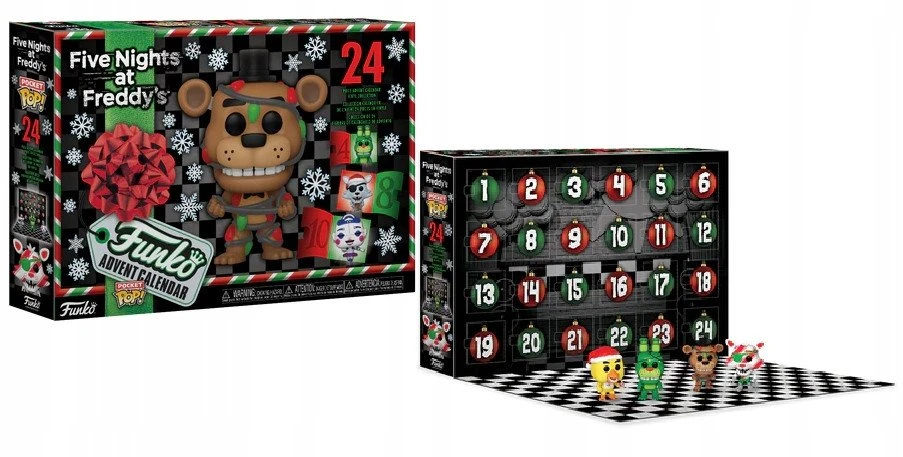 FUNKO Advento kalendorius: Five Nights at Freddy´s