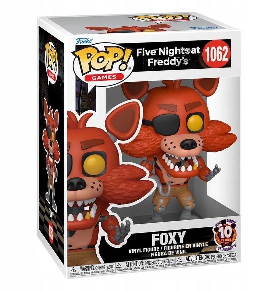FUNKO POP! Vinilinė figūrėlė: Five Nights at Freddy´s - Foxy, 9 cm