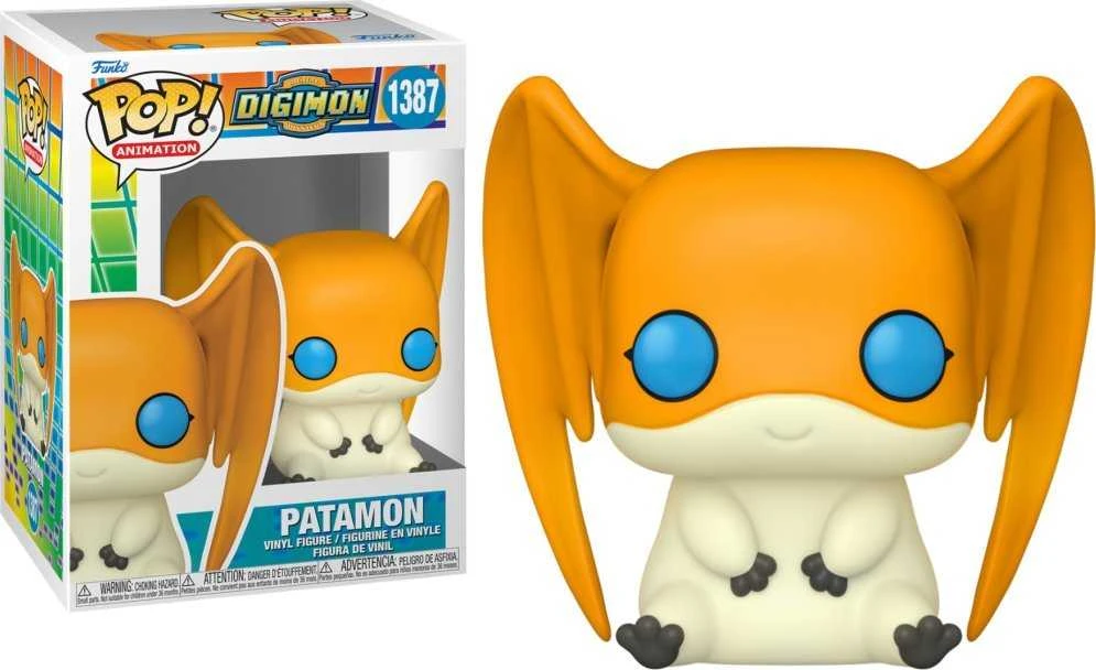 FUNKO POP! Vinilinė figūrėlė: Digimon - Patamon, 9 cm