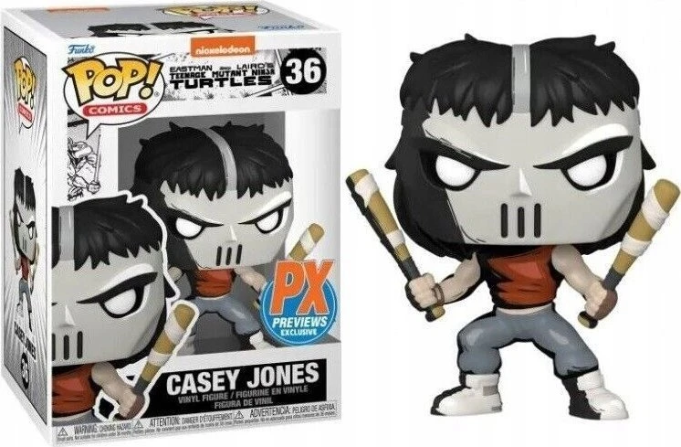 FUNKO POP! Vinilinė figūrėlė: Teenage Mutant Ninja Turtles - Casey Jones, 9 cm