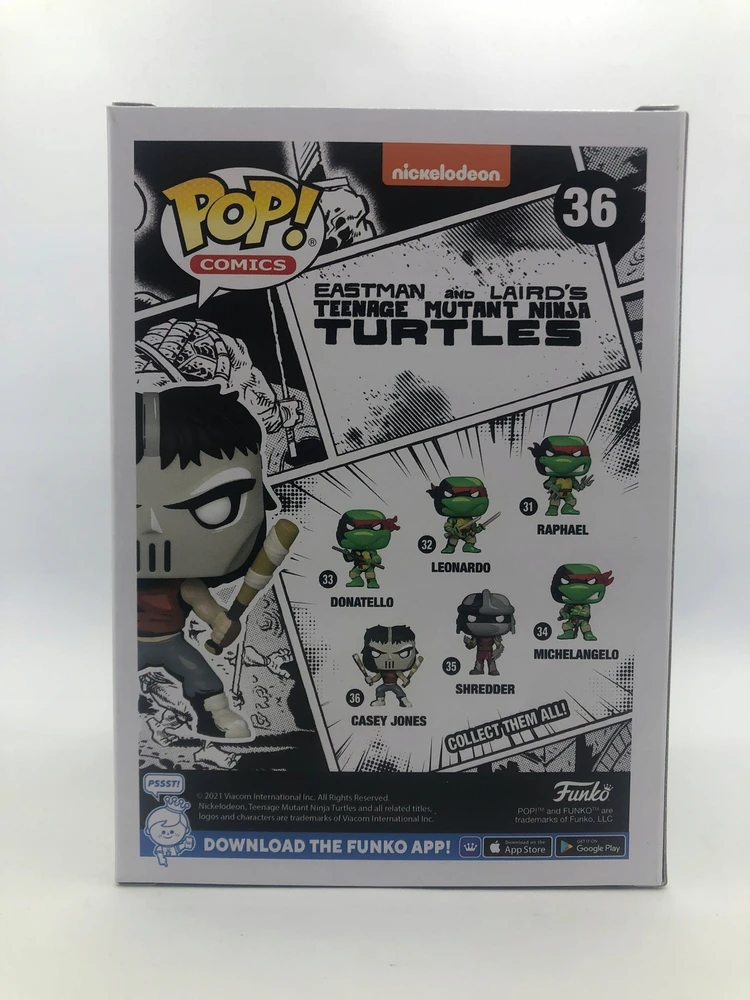 FUNKO POP! Vinilinė figūrėlė: Teenage Mutant Ninja Turtles - Casey Jones, 9 cm