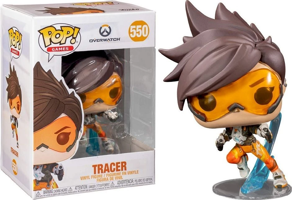 FUNKO POP! Vinilinė figūrėlė: Overwatch - Tracer, 9 cm