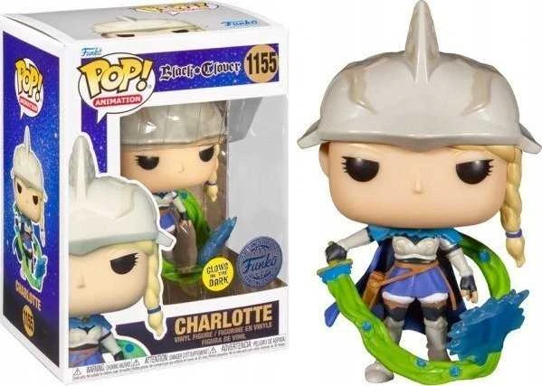FUNKO POP! Vinilinė figūrėlė: Juodas Clover - Charlotte