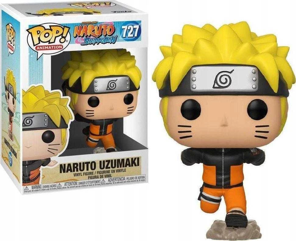 FUNKO POP! Vinilinė figūrėlė: Naruto Shippuden - Bėgantis Naruto Uzumaki, 9,5 cm