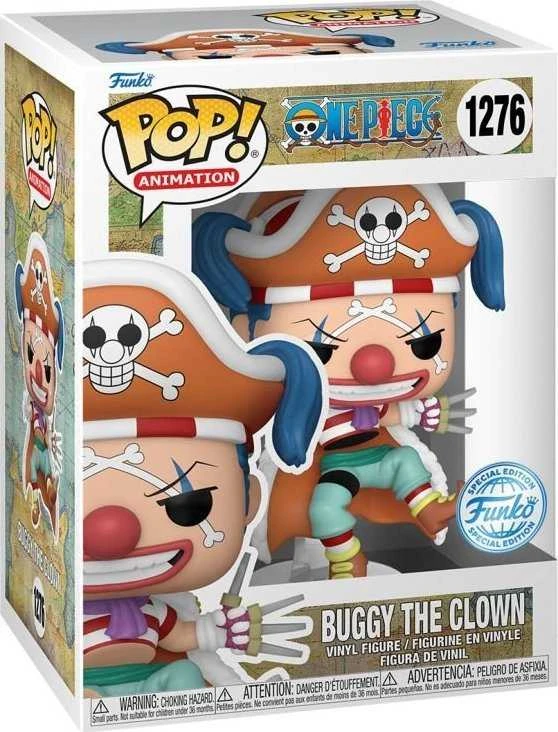 FUNKO POP! Vinilinė figūrėlė: One Piece - Klounas Buggy