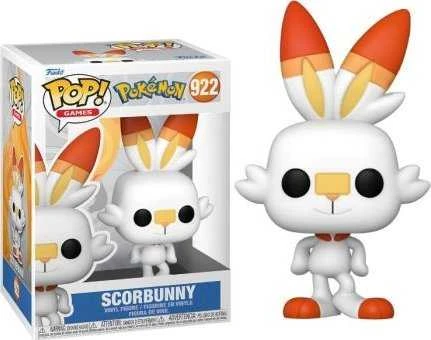 FUNKO POP! Vinilinė figūrėlė: Pokemon - Scorbunny, 11,4 cm