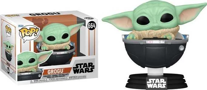 FUNKO POP! Vinilinė figūrėlė: The Mandalorian - Grogu in a pram
