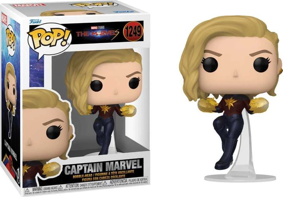 FUNKO POP! Vinilinė figūrėlė: The Marvels - Captain Marvel