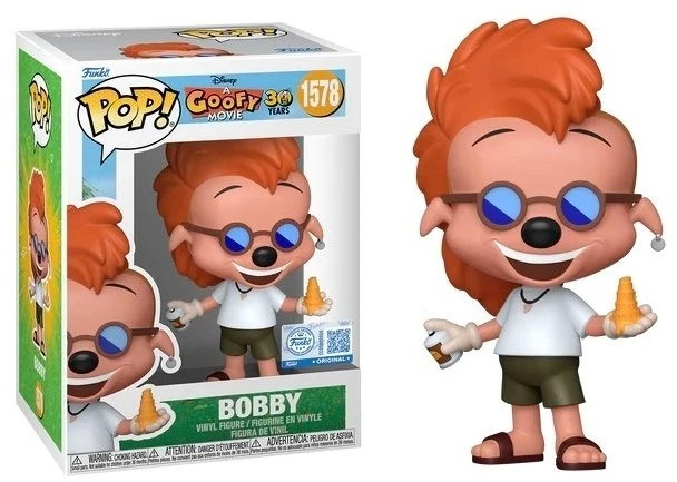 FUNKO POP! Vinilinė figūrėlė: Disney A Goofy Movie - Bobby, 10 cm