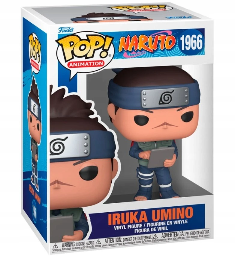 FUNKO POP! Vinilinė figūrėlė Naruto - Iruka Umino, 9 cm