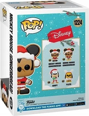 FUNKO POP! Vinilinė figūrėlė: Disney - Kalėdinis Peliukas Mikis, 9 cm