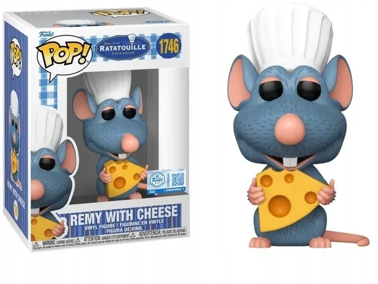 Figūrėlė Funko Pop Funko POP Vinyl Excl Ratatouille Remy w/Cheese