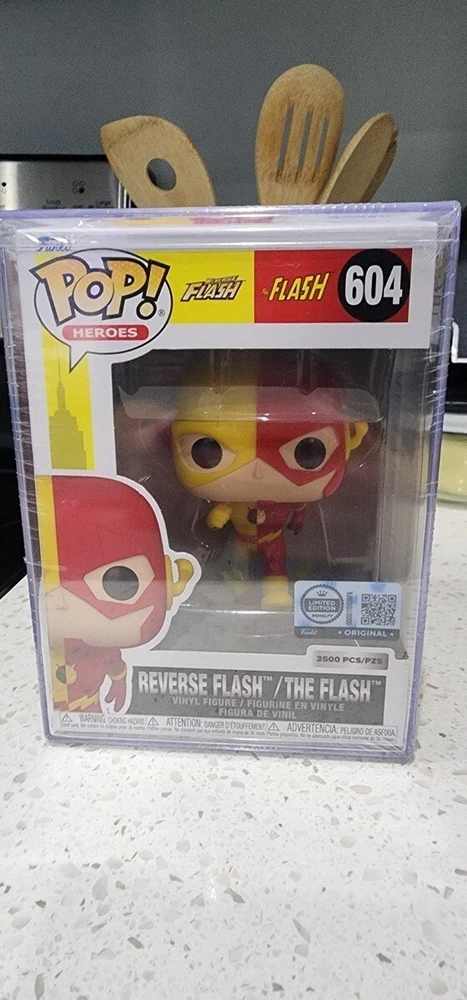 FUNKO POP! Vinilinė figūrėlė: Flash - Reverse Flash/The Flash, 9 cm