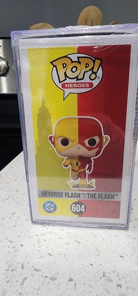 FUNKO POP! Vinilinė figūrėlė: Flash - Reverse Flash/The Flash, 9 cm