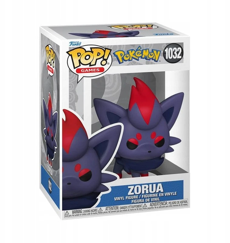 FUNKO POP! Vinilinė figūrėlė: Pokemonai - Zorua, 9 cm