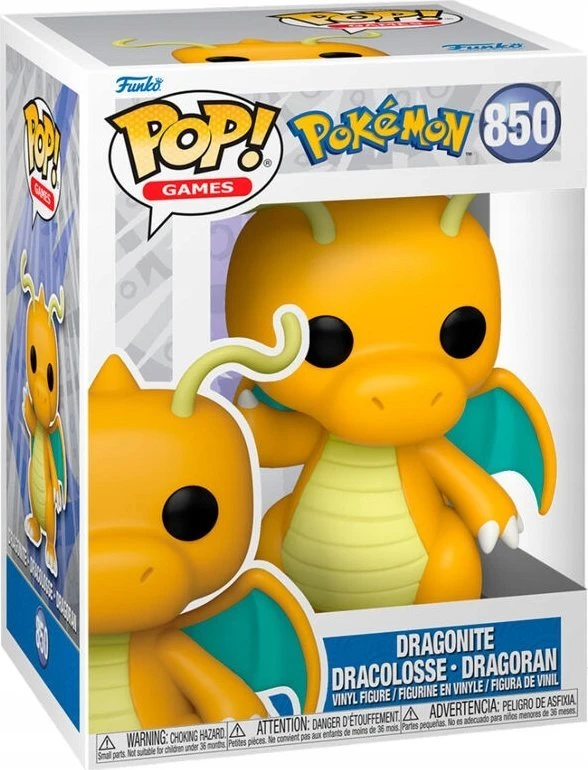 FUNKO POP! Vinilinė figūrėlė: Pokemonai - Dragonite