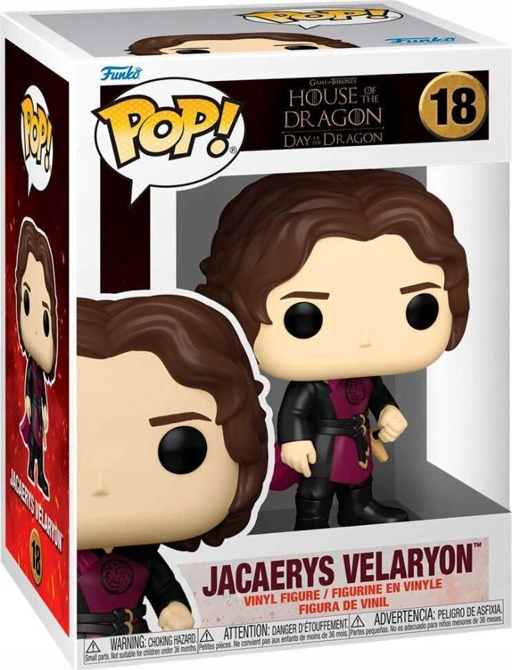 FUNKO POP! Vinilinė figūrėlė: House of Dragon: Jacaerys Velaryon, 10 cm aprašymas - Prekės nuotrauka