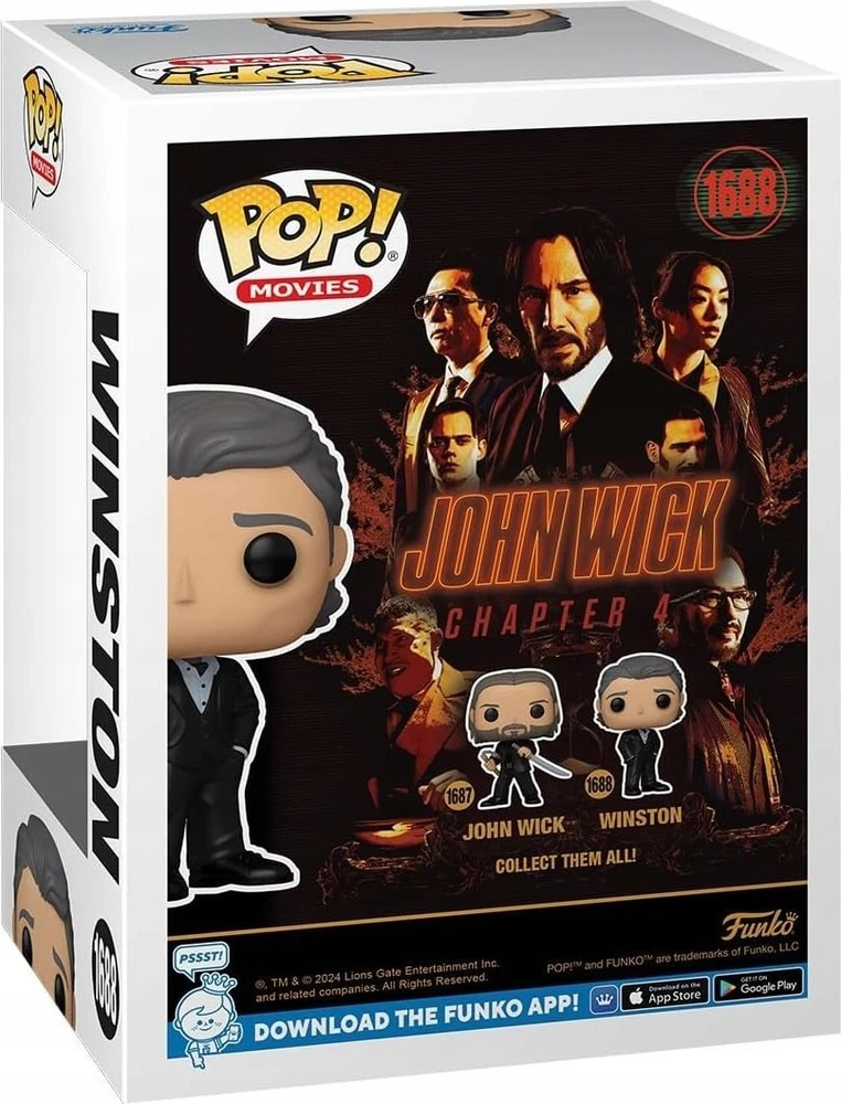 FUNKO POP! Vinilinė figūrėlė: John Wick Chapter 4 - Winston, 9 cm