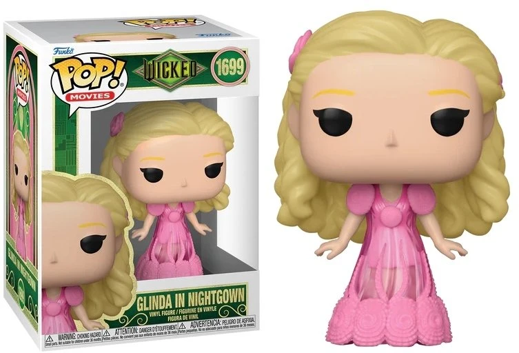 FUNKO POP! Vinilinė figūrėlė: Wicked - Glinda in Nightgown, 10 cm