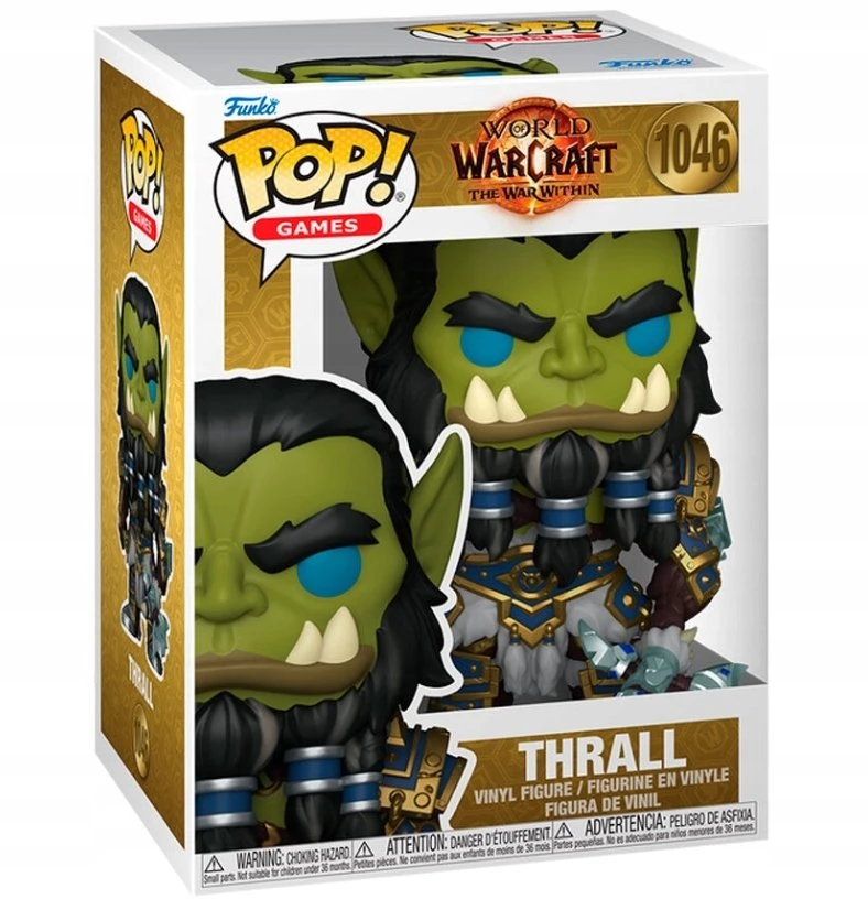 FUNKO POP! Vinilinė figūrėlė: World of Warcraft The War Within - Thrall, 12 cm