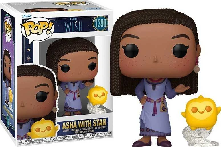 FUNKO POP! Vinilinė figūrėlė: Wish - Asha ir žvaigždė