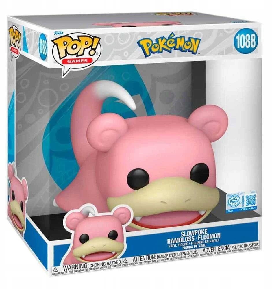 FUNKO POP! Vinilinė figūrėlė: Pokemon - Slowpoke, 25 cm