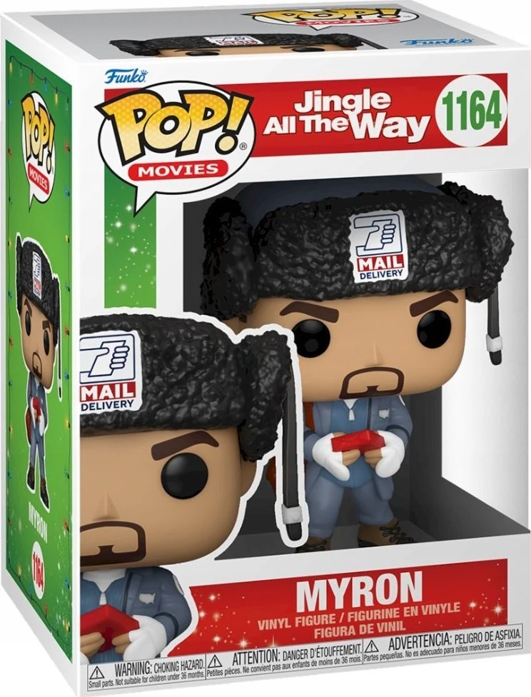 FUNKO POP! Vinilinė figūrėlė: Jingle All the Way - Myron, 9 cm