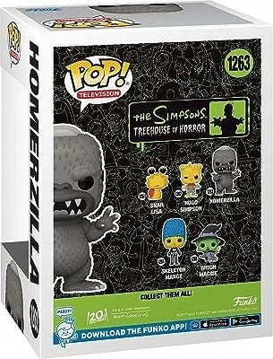 FUNKO POP! Vinilinė figūrėlė: The Simpsons Treehouse of Horror: Homerzilla
