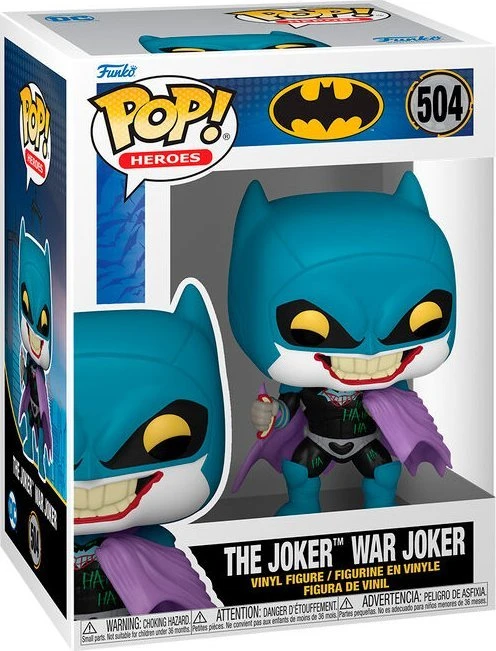 FUNKO POP! Vinilinė figūrėlė: Batman - The Joker War Joker, 9 cm