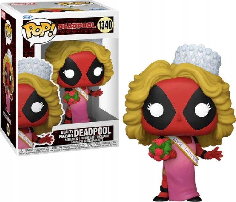 FUNKO POP! Vinilinė figūrėlė: Deadpool (Beauty Pageant)
