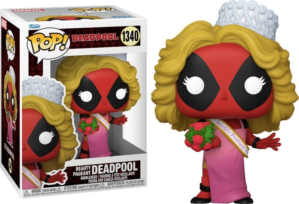 FUNKO POP! Vinilinė figūrėlė: Deadpool (Beauty Pageant)