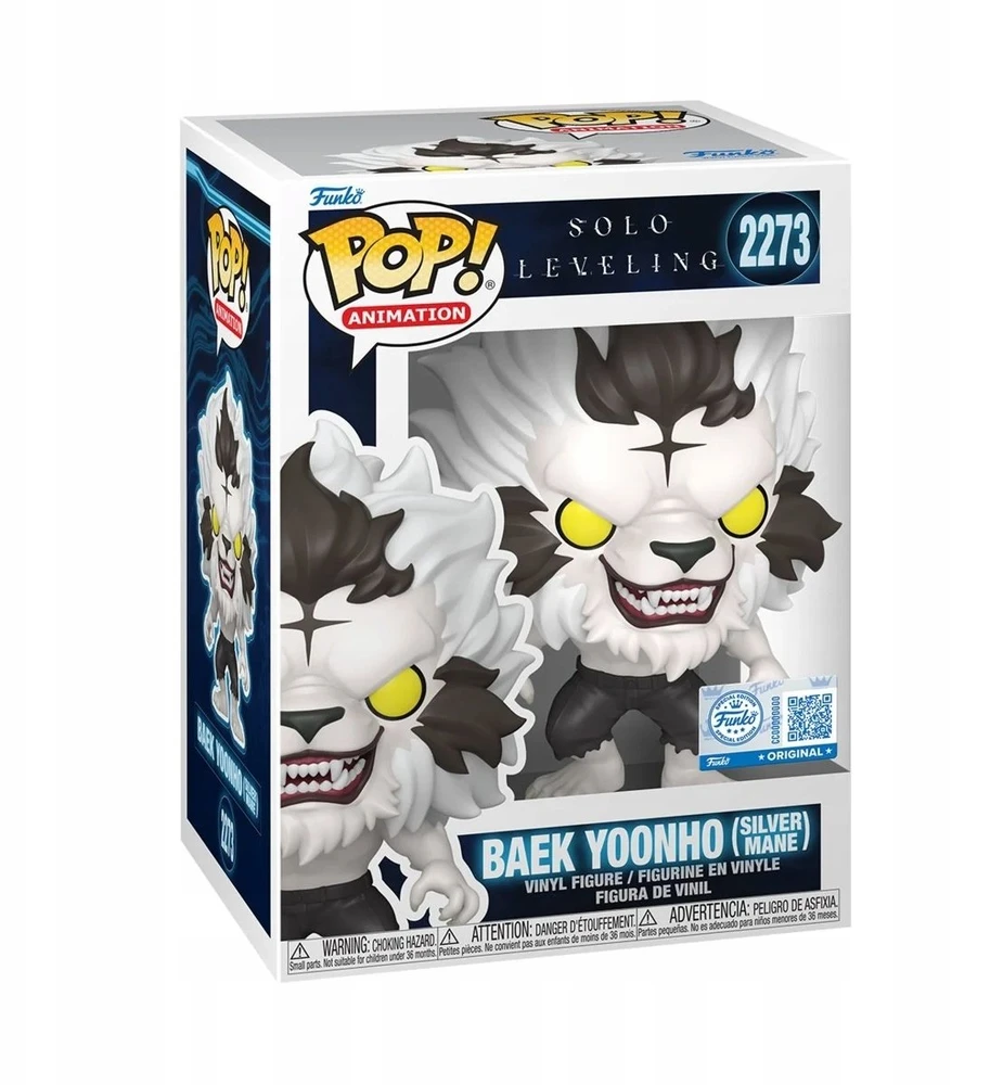 Funko POP Vinyl figūrėlė Exclusive SLVL Baek Slvrmane su CH