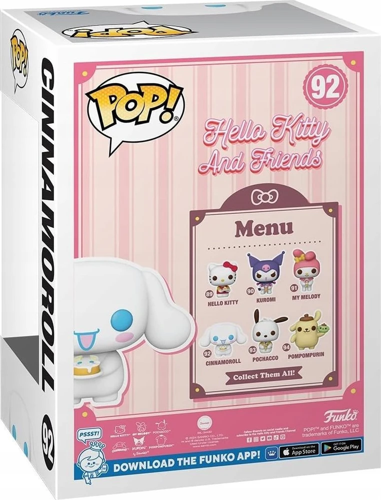 FUNKO POP! Vinilinė figūrėlė: Cinnamoroll