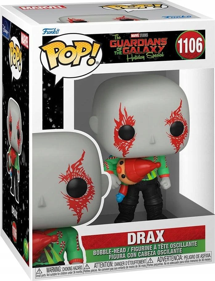 FUNKO POP! Vinilinė figūrėlė: Guardians Of The Galaxy - Drax