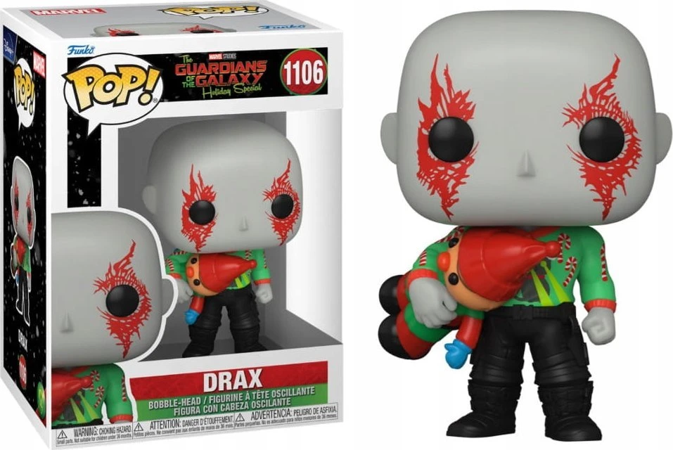 FUNKO POP! Vinilinė figūrėlė: Guardians Of The Galaxy - Drax