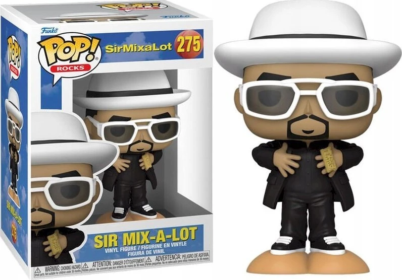 FUNKO POP! Vinilinė figūrėlė: Sir Mix-A-Lot, 9 cm