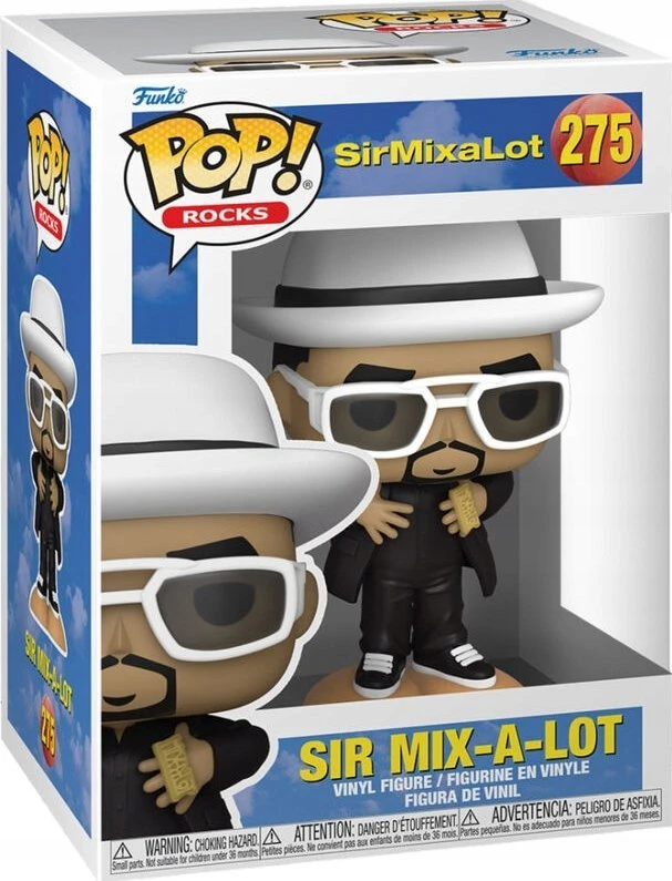 FUNKO POP! Vinilinė figūrėlė: Sir Mix-A-Lot, 9 cm