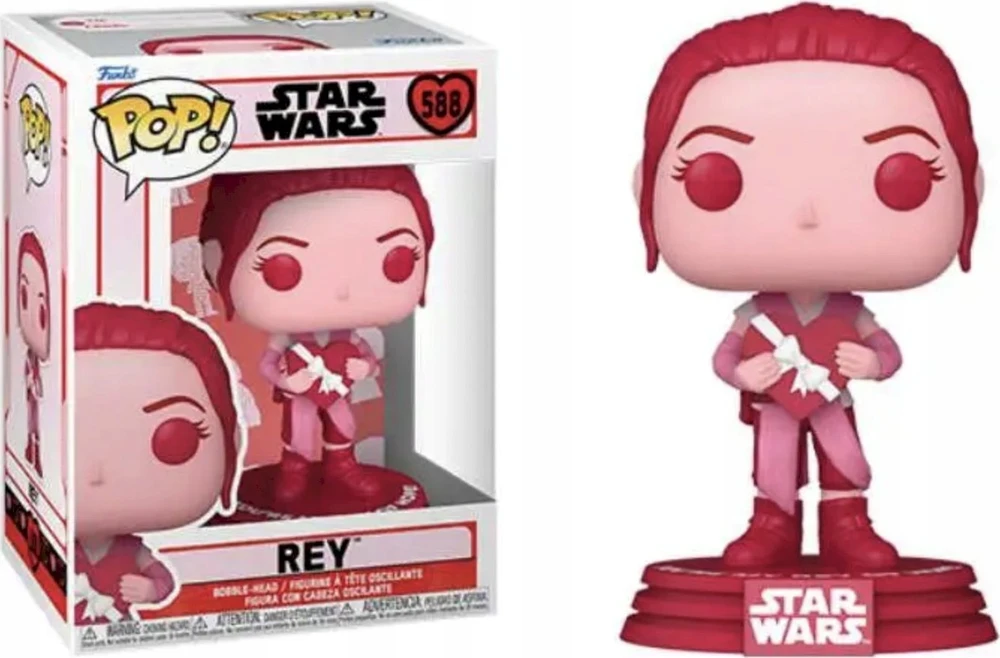 FUNKO POP! Vinilinė figūrėlė: Žvaigždžių karai - Rey, 10 cm