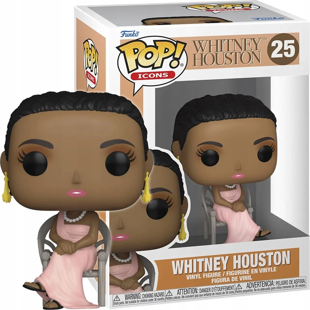FUNKO POP! Vinilinė figūrėlė: Whitney Houston, 9.5 cm