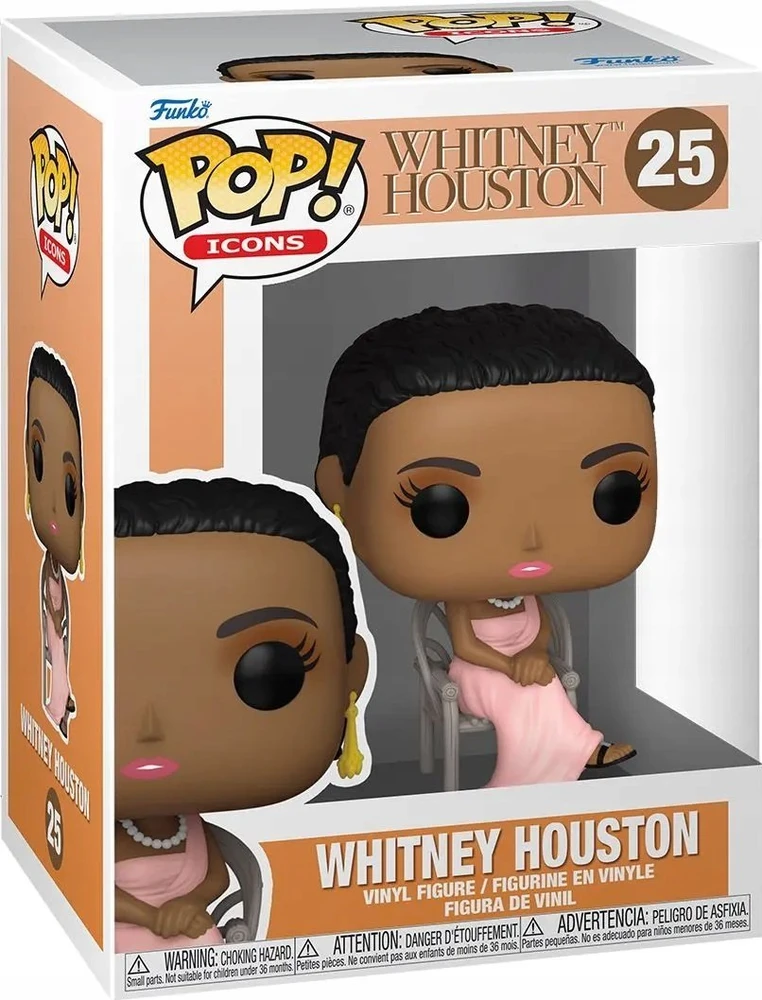 FUNKO POP! Vinilinė figūrėlė: Whitney Houston, 9.5 cm