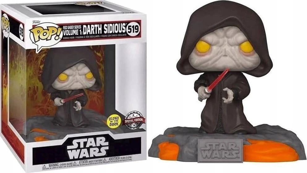 *****FUNKO ŽVAIGŽDŽIŲ KARAI Sitas Dartas Sidiousas 63293