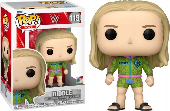 FUNKO POP! Vinilinė figūrėlė: WWE - Riddle, 10 cm