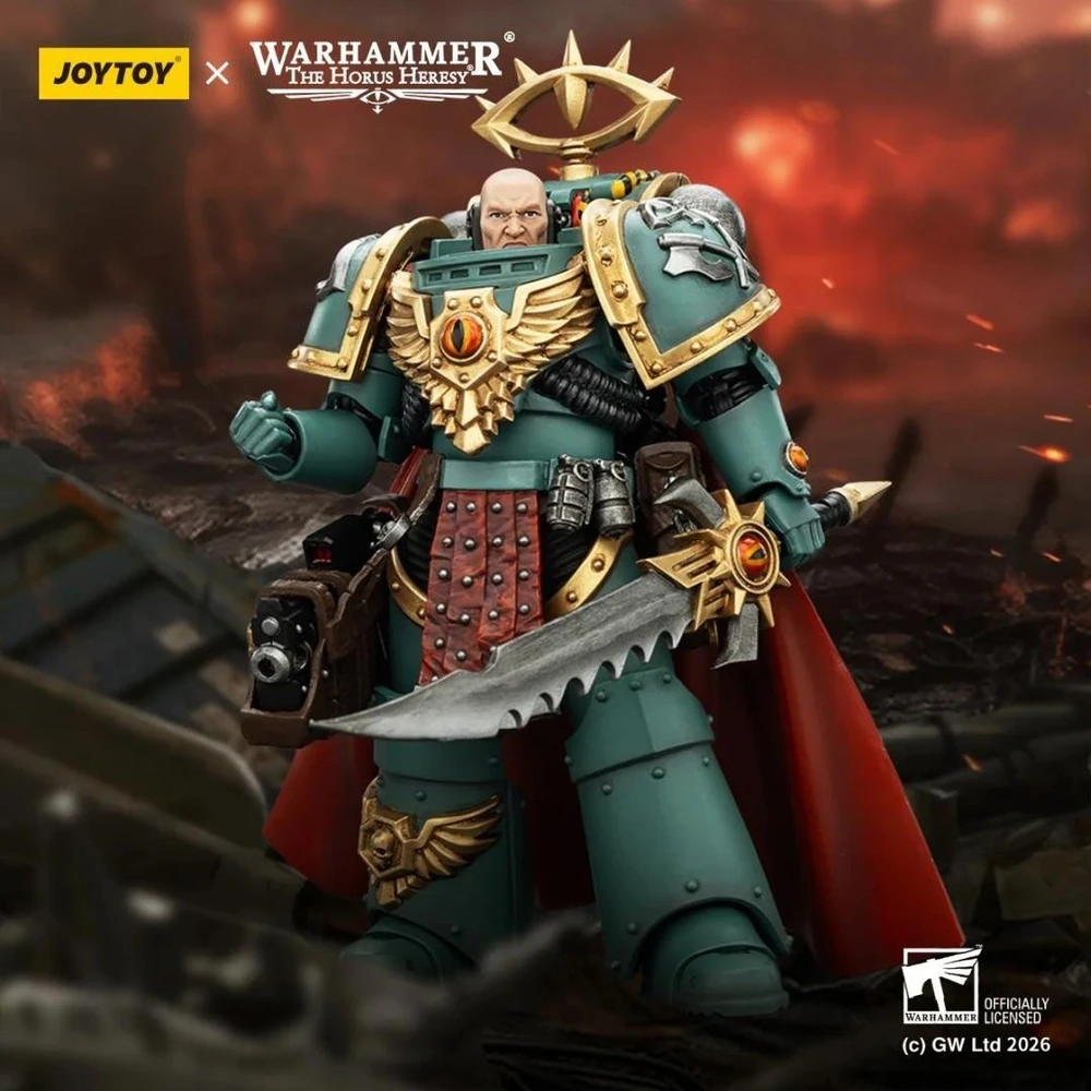 Figūrėlė Games Workshop Figūrėlė Warhammer The Horus Heresy Sons of Horus Tybalt Marr 18-osios kuopos kapitonas 1/18 12 cm