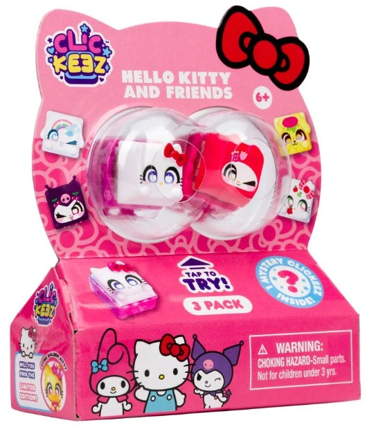 Figūrėlė Goliath ***** Clickeez HelloKitty_Frien.3pak 77066