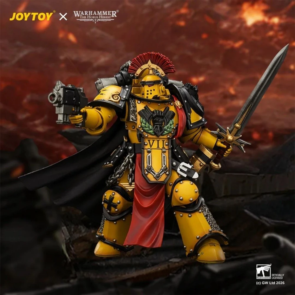 Figūrėlė Hasbro Figūrėlė Warhammer The Horus Heresy Imperial Fists Legion Praetor in Mk III Armour 1/18 12 cm