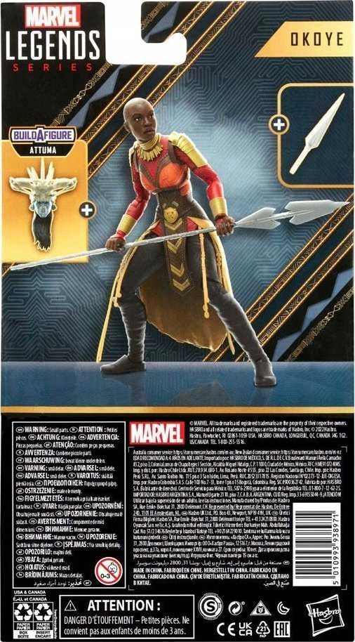 Figūrėlė Hasbro Hasbro Marvel Studios: Juodas Panther Okoye, Toy figure, Movie & TV series