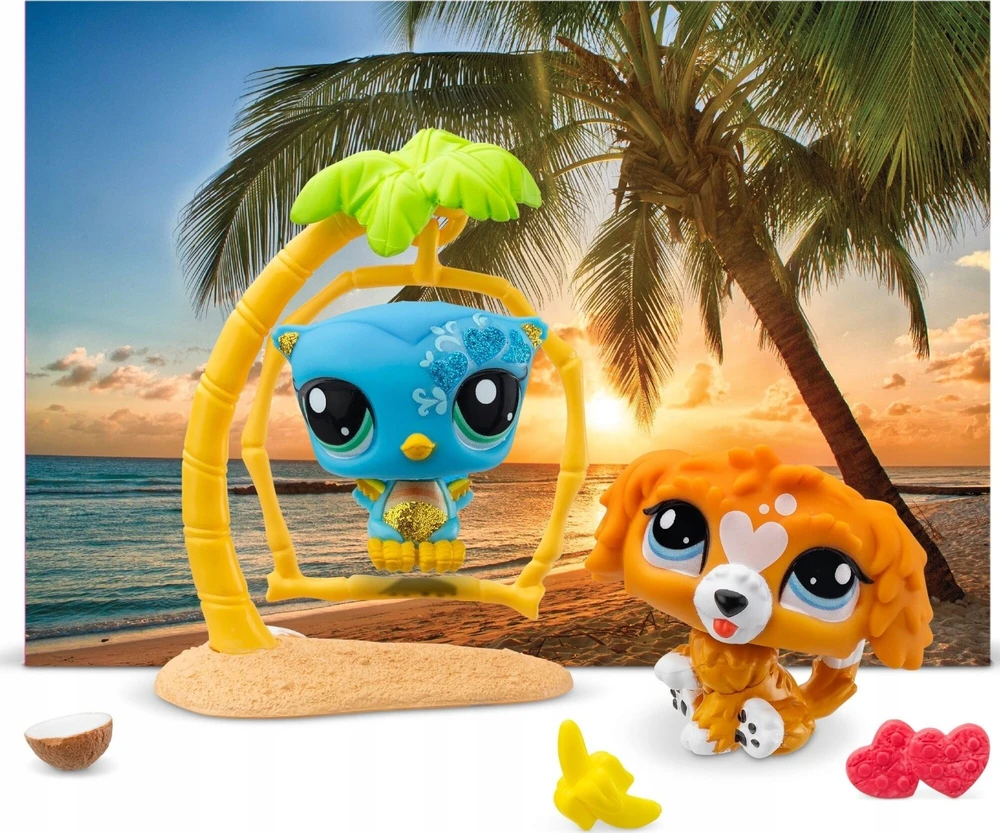 Figūrėlė Hasbro Littlest Pet Shop Petfluencerzy 2 figurki mix