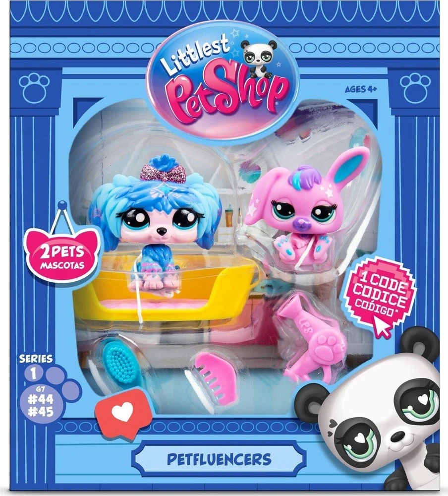 Figūrėlė Hasbro Littlest Pet Shop Petfluencerzy 2 figurki mix
