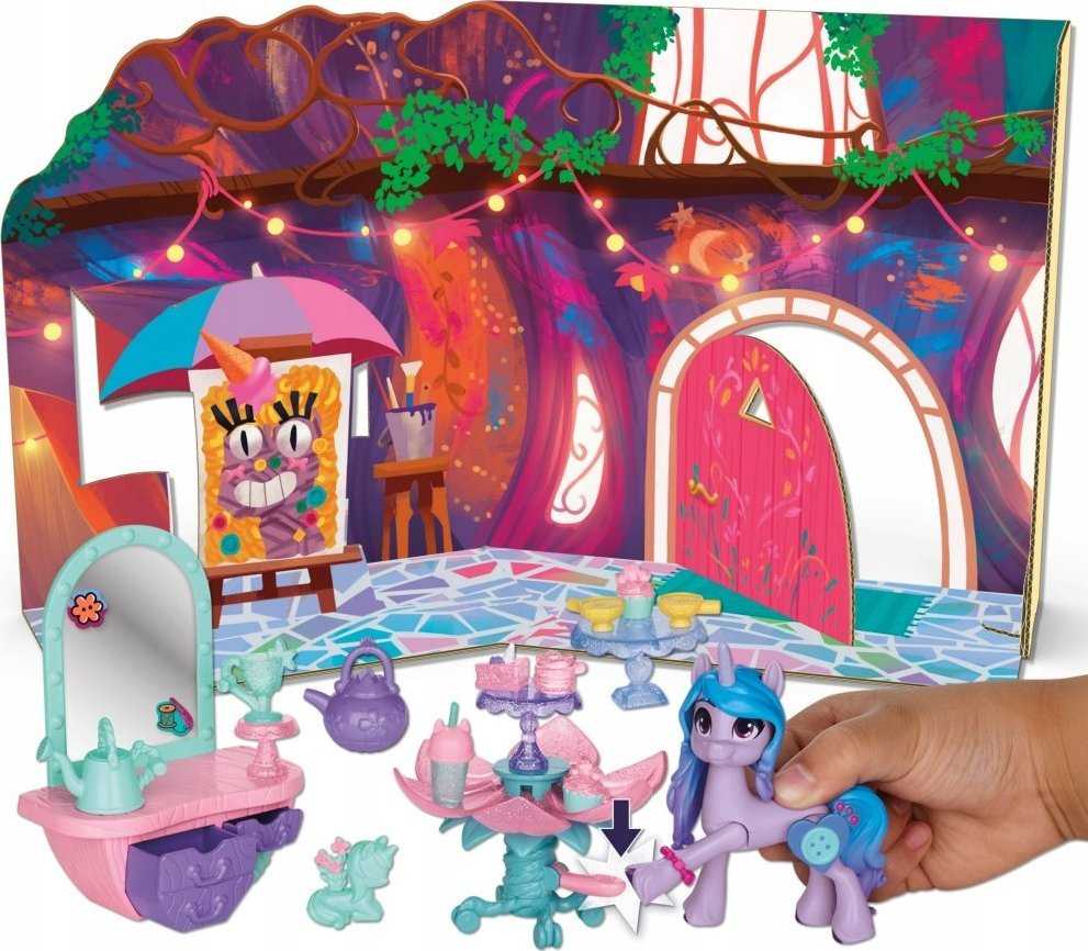 Figūrėlė Hasbro Mano mažasis ponis Izzy ir sodo vakarėlio figūrėlių rinkinys