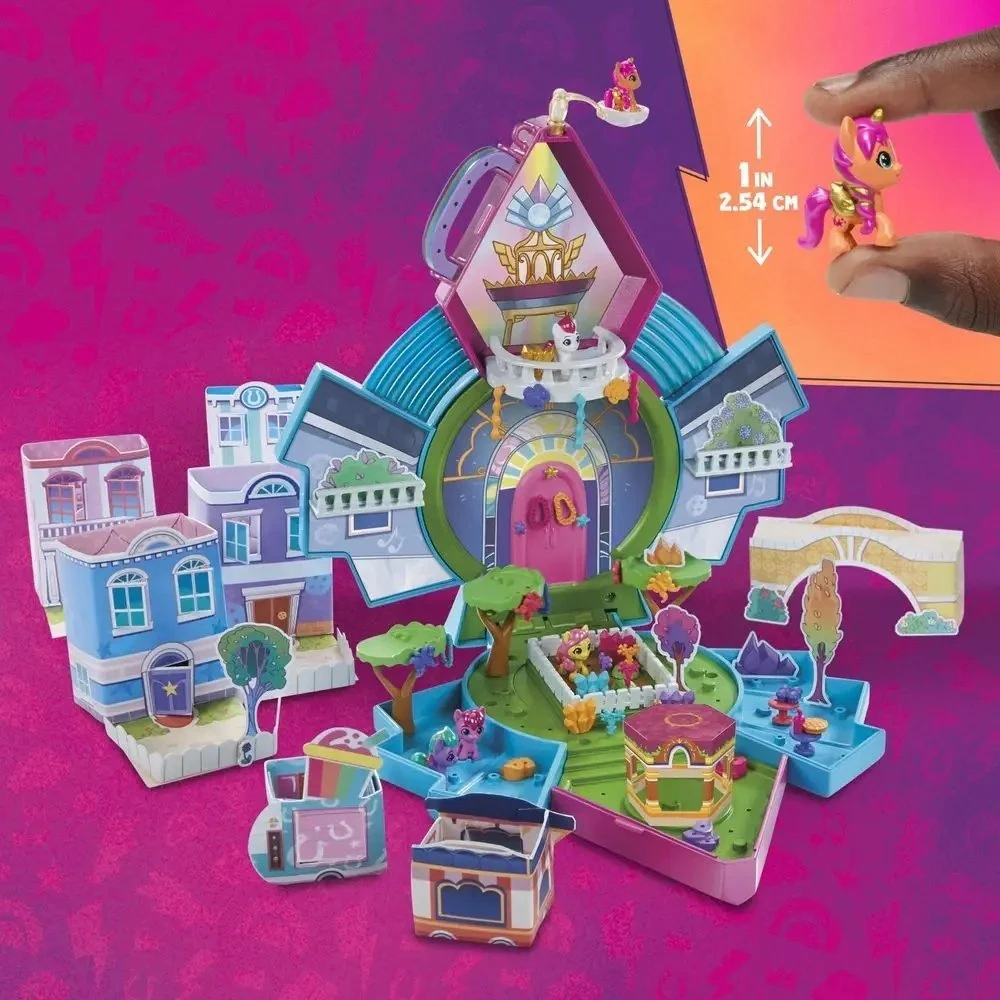 MY LITTLE PONY „Mini World Magic“ rinkinys „Krištolo namelis“